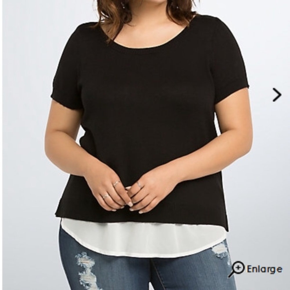 **NWT** TORRID Tie Back Top Size 4